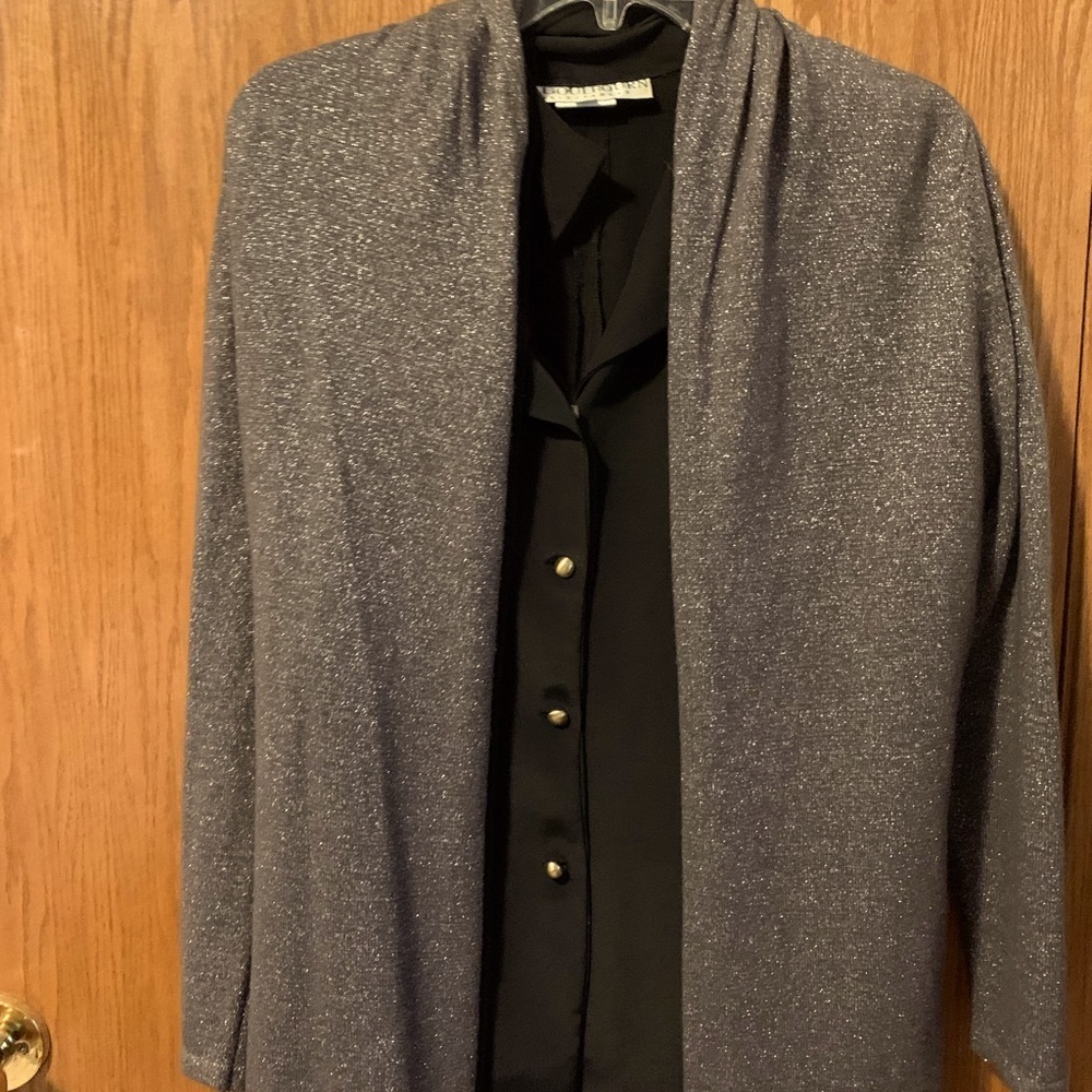 Brown cardigan wrap